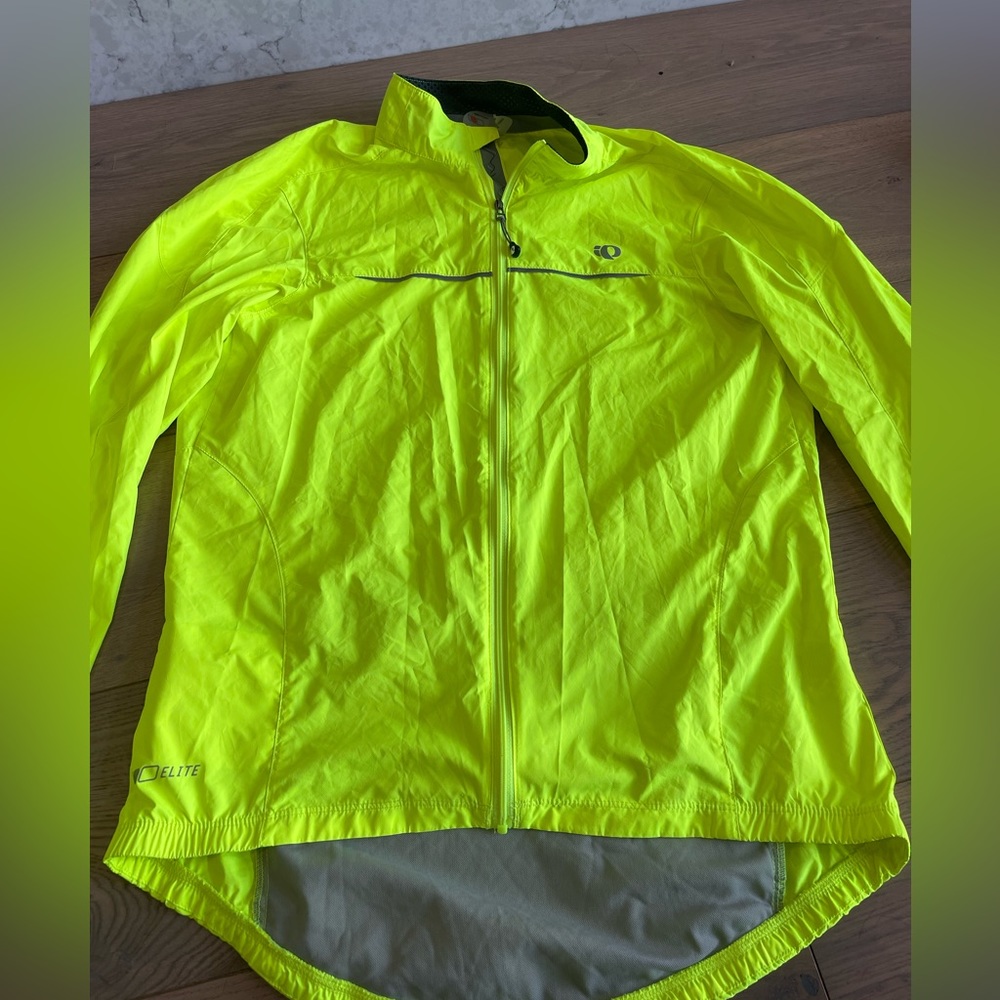 Women’s Yellow Cycling Windbreaker
